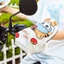 Găng tay lái xe máy JVSUB, Găng tay chống nắng xe điện thoáng khí chống gió, Phụ kiện trang trí được sửa đổi Phim hoạt hình Tay cầm chống tia cực tím mùa hè