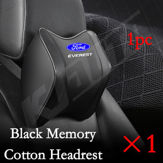Ford Everest Cross Car Neck Tựa Đầu Gối Còn Lại Đầu Nappa Da Đệm Xe Hơi Thoáng Khí Thắt Lưng Hỗ Trợ Gối Cho Everest G1 U268 G2 U375 G3 U740 Racing ST Dòng Phụ Kiện