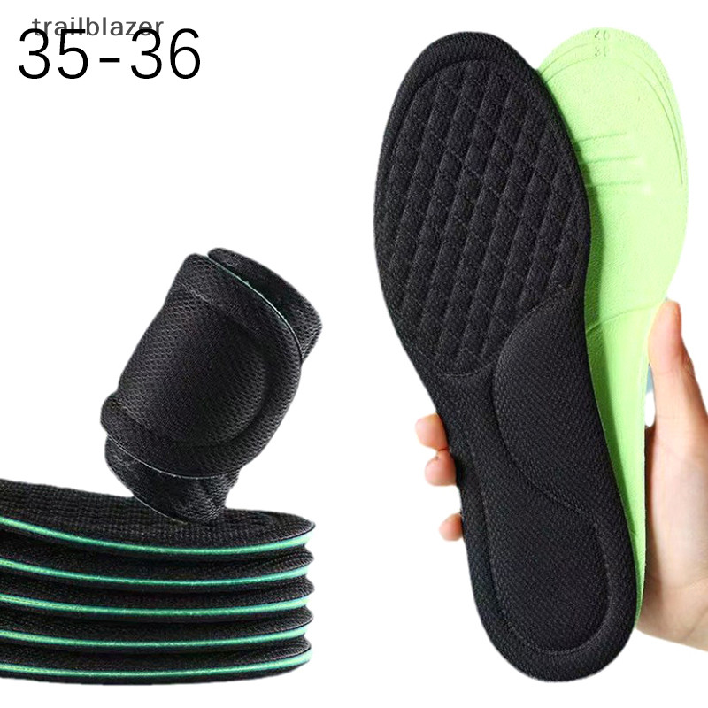 Trailblazer 2 Chiếc Khử Mùi Thấm Hút-Áo Massage Thể Thao Đế Mềm Bộ Nhớ Bọt Đế Cho Giày Nam Nữ Chân Chỉnh Hình Đế Giày Chạy Mới