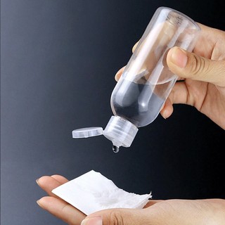 Combo10 Chai Nhựa Nắp Bật 5ML/10ML/20ML/30ML/50ML/60ML/80ML/100ML Đựng Gel Rửa Tay - Chai Nhựa Pet SUNND