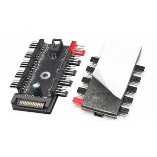 EZ Bo Mạch Chủ 4Pin Quạt Làm Mát PWM HUB Bộ Chia Bộ Điều Chỉnh Tốc Độ Cho Vỏ PC