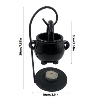 Treo vạc Dầu Đốt Thơm Khuếch Tán Nến Tealight Halloween Đồ Trang Trí Sáp Đốt Nhà Phòng Yoga Thiền Trang Trí shopidaevn