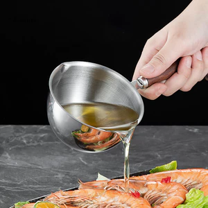 Gcdhome Tay Cầm Dài Sáp Melg Nồi Inox DIY Xà Phòng Thơm Bơ Sô Cô La Xà Phòng Handmade Ấm Nồi Sữa Cà Phê HOT