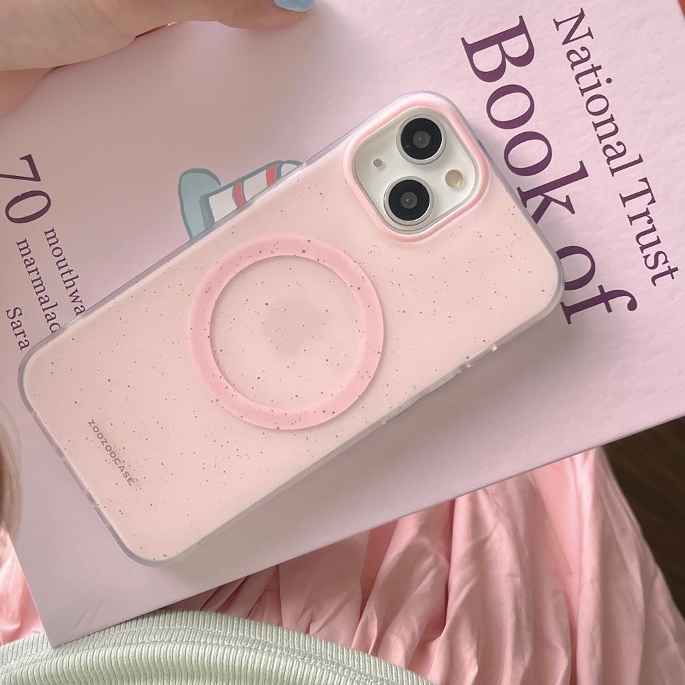Ốp lưng cứng Tương thích với iPhone 12 12Pro 12ProMax 13 13Pro 13ProMax 14 14Pro 14ProMax 15 15Pro 15ProMax 16 16Pro 16ProMax Vỏ nam châm họa tiết chấm mực phun nước
