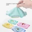 SAVORBOX Miếng đệm đầu gối hoạt hình cho bé, Bông thun Polyester bò bảo vệ trẻ mới biết đi, Máy sưởi chân trẻ em dạng tròn