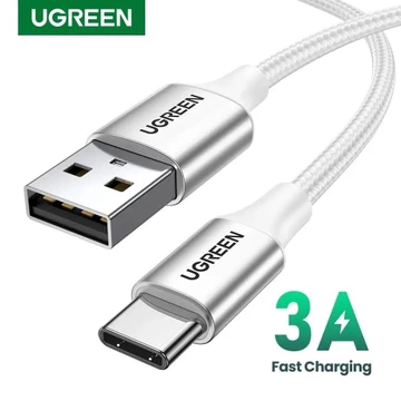 Cáp sạc nhanh UGREEN Type C Cáp Usb Type C cho Samsung Sạc nhanh Type-C Dây sạc điện thoại di động Cáp Usb C