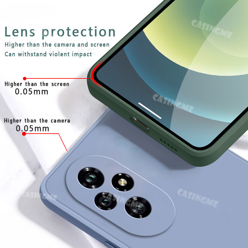 Honor 200 5G 200Pro 2024 Vỏ Silicon Lỏng Vuông Cho Honor200 200Honor Honor 200 Pro 5G 200Pro 4G 2024 Ốp Lưng Mềm Chống Sốc Vỏ Điện Thoại Silicon Mỏng