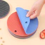 Lót nồi silicon chống nóng chịu nhiệt đa năng-Miếng lót nồi-Đế lót nồi nhiều màu sắc cao cấp-GIOVA