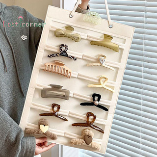[Lostcorner] Giá đỡ nơ tóc treo tường Công suất lớn Kẹp tóc lưu trữ Phụ kiện trưng bày cho bé gái Trang trí phòng Bady [Mới]