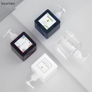 < Beartwo > Chai Lotion Mới Nhựa Trong Suốt Rỗng Dầu Gội Di Động Chia Chai Đẹp