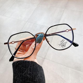 Mắt kính nam nữ gọng kim loại chống tia ánh sáng xanh tia UV Kính mát thời trang phong cách Styley K006