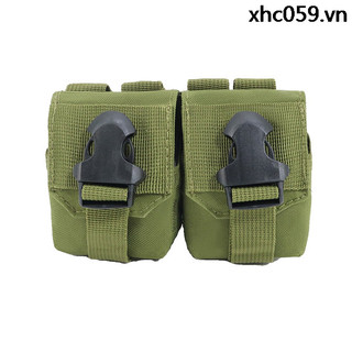 Chiến Thuật Ngoài Trời Nhỏ Tròn Bộ Công Cụ Đôi Grenade Túi Mô Hình M67 Dưa Apple Túi Quần Vợt Túi Thắt Lưng Túi Phụ Kiện