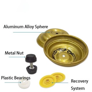 HAVENLYCO 1A Yoyo Ball, Đồ chơi Yoyo chống mài mòn cho người mới bắt đầu, Hợp kim chống rơi Tập trung giấc ngủ chết Yoyo
