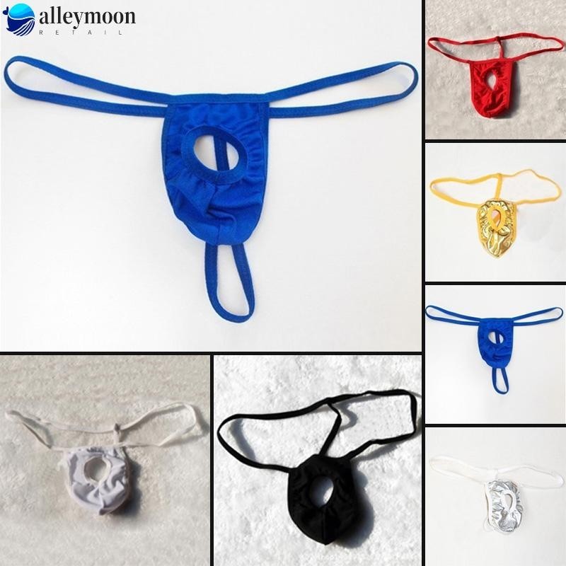 ⚡Tin TỨC MỚI CHO NAM⚡Nam Mới Gợi Cảm Quần Lót Dây Thông Có Lỗ T-back Quần Lót Gợi Cảm