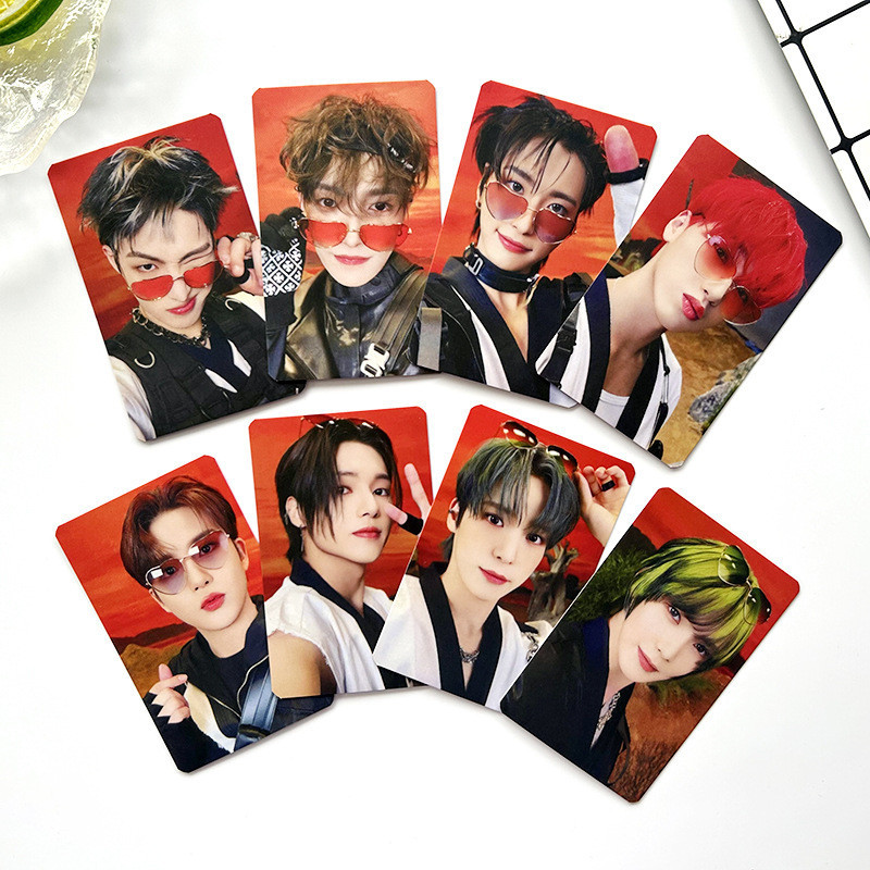 1-9 Chiếc ATEEZ GOLDEN GIỜ Photocards THẾ GIỚI EP FIN SẼ Hongjoong Seonghwa Yunho Yeosang San Mingi Wooyoung Jongho ID Photo Lomo Cards Kpop Bưu Thiếp Trong Suốt YM