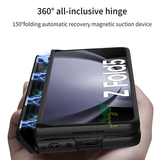Bản Lề Từ Tính Giá Đỡ Đứng Ốp Lưng Samsung Galaxy Z Fold 6 Z Fold 5 Z Fold 4 Mặt Trước Phim Cường Lực Chân Đế Bao Gồm Tất Cả Vỏ Cứng Pc