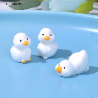 Trailblazer Dễ Thương Vịt Vàng Trang Trí Vịt Nhỏ Nhựa Thủ Công Nhà Búp Bê Trang Trí Mới