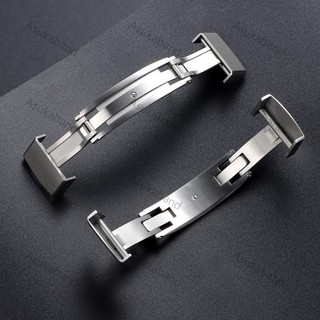 Cao Cấp 304 Chắc Chắn Thép Không Gỉ Đồng Hồ Khóa 16mm 18mm 20mm Kim Loại Khóa Bấm Đôi Nút Gấp Diver Đồng Hồ Khóa Lặn Rùa Khóa Phụ Kiện Đồng Hồ Nam Nữ