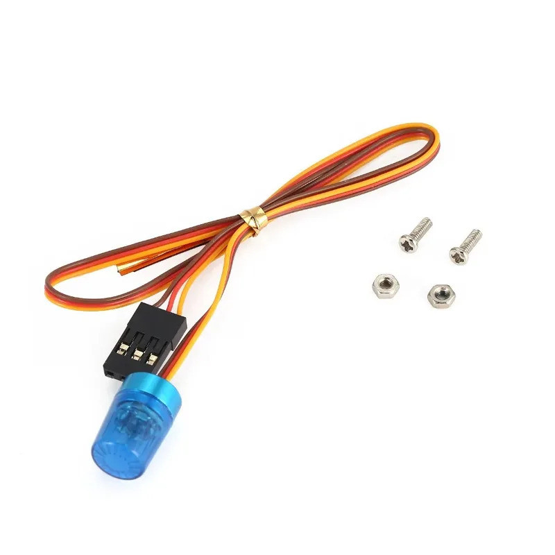 Đèn LED đa chức năng Đèn tròn siêu sáng nhấp nháy Chế độ xoay nhanh chậm cho xe RC HSP Trục