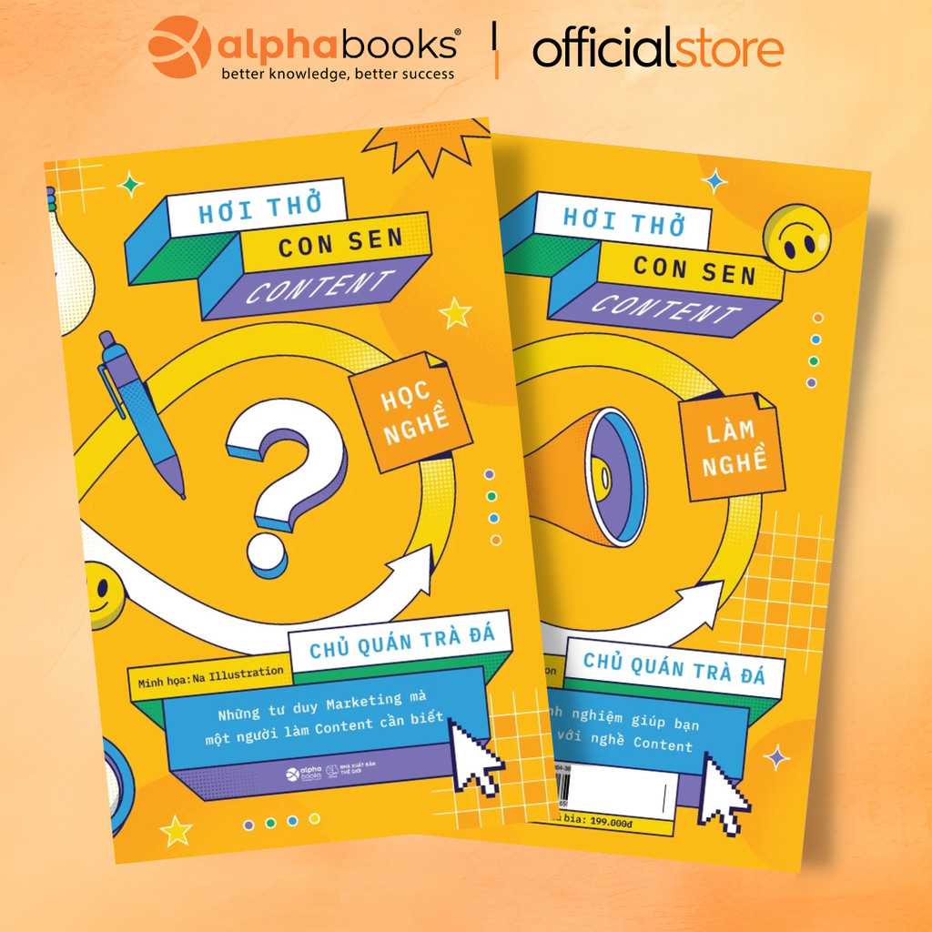 Sách > Hơi Thở Con Sen/Content - Học Nghề Làm Nghề: Hành Trình Vào Đời Content (Phùng Thái Học) (Alpha Books)