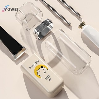 Yowei Hoạt Hình Dễ Thương Bàn Chải Đánh Răng Cốc Du Lịch Bàn Chải Đánh Răng Giá Đỡ Đơn Giản Di Động Cốc Nước súc Miệng Cho Doanh Nhân Chuyến Đi Nhà Cắm Trại VN