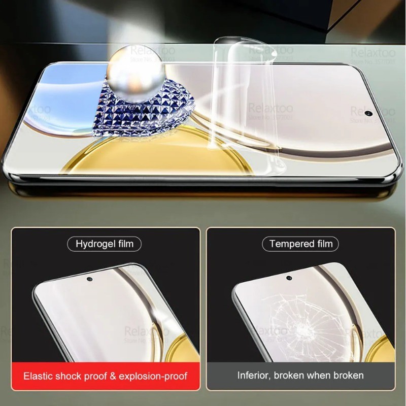 Dành Cho Huawei Mate 70 60 50E 50 40E 40 RS Ultimate Pro Plus Porsche Phim Hydrogel Chống Trầy Xước Hydrogel Mặt Trước + Phim Máy Ảnh Điện Thoại HD Ống Kính Bảo Vệ Màn Hình Phim