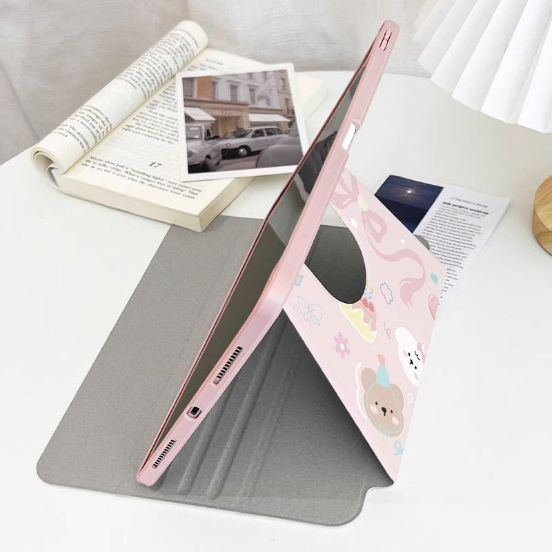Ốp bảo vệ cho Samsung Galaxy Tab A7 lite 8.7inch S9 FE + Tab A8 vỏ S10 FE + A9 + S7 + / S8 + / S7FE S10ULTRA Tab S6 lite 2024 s10plus 12.4inch Vỏ máy tính bảng xoay 360 độ