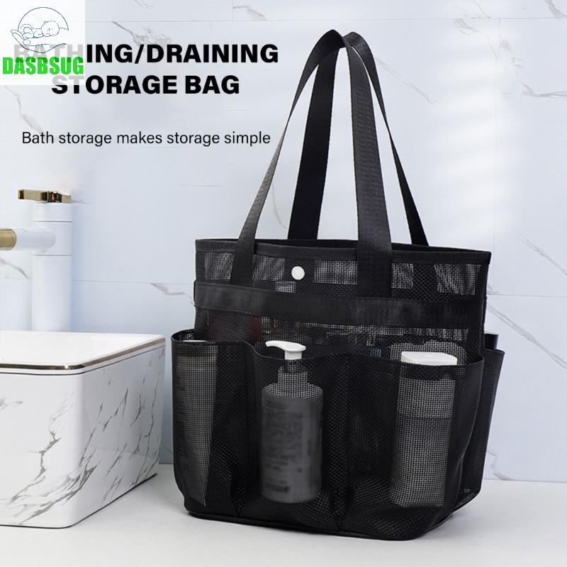 Dasbsug Túi tắm Polyester Thiết yếu Phụ kiện phòng tắm dành cho sinh viên đại học