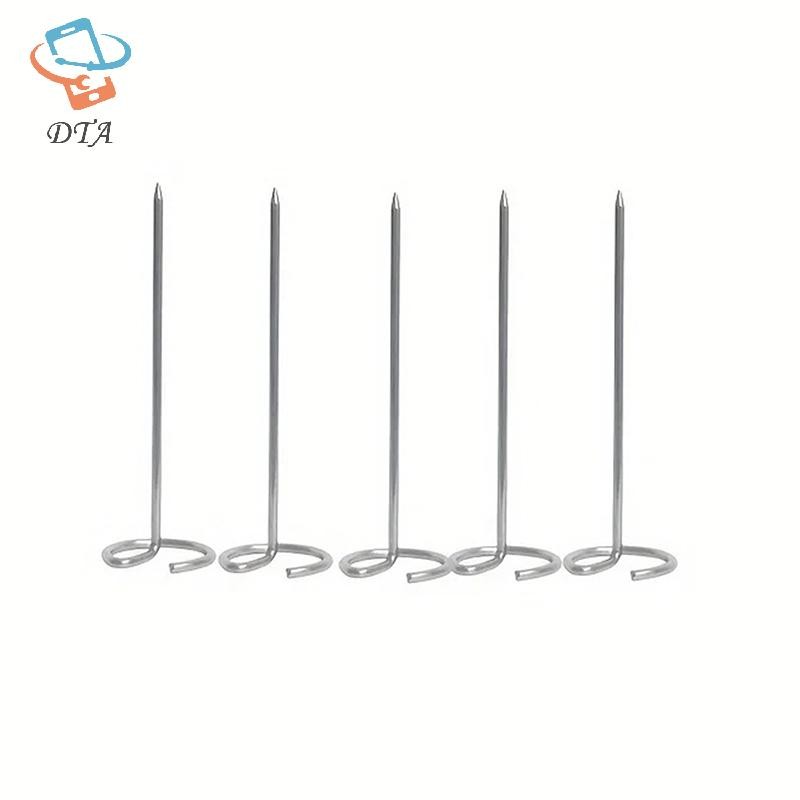 [Dta] 10 / 20 Chiếc Xiên Thịt Nướng Bằng Thép Không Gỉ Đa Năng Nồi Chiên Không Khí Lò Nướng Dọc Kim Nướng Bánh Phụ Kiện Nồi Nướng Bánh VN