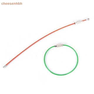 Cheehbh Dây Thép Không Gỉ Móc Khóa Móc Khóa Vòng Tròn Dây Cáp Vòng Vít Khóa Tiện Ích VN