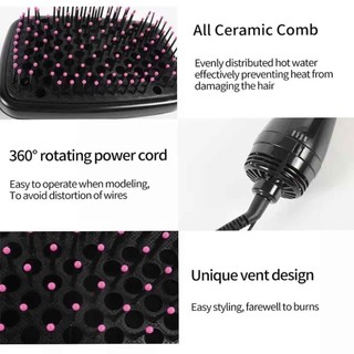 2-in-1  Electric Hot Comb Multifunctional  for Wet & Dry Hair Straight Hair  Styling Tool Straightening Brush