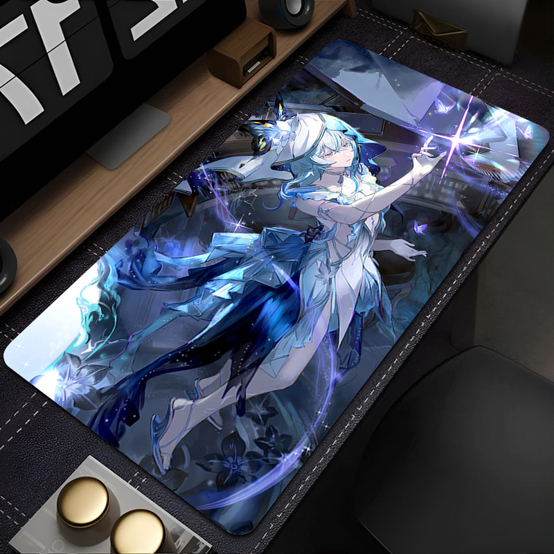 Gió hú Sóng The Shorekeeper Miếng Lót Chuột Bàn Phím Cao Su Lớn Chuột Thảm Chống Trơn Trượt Game Thủ Miếng Lót Chuột laptop PC Thảm Mousepad