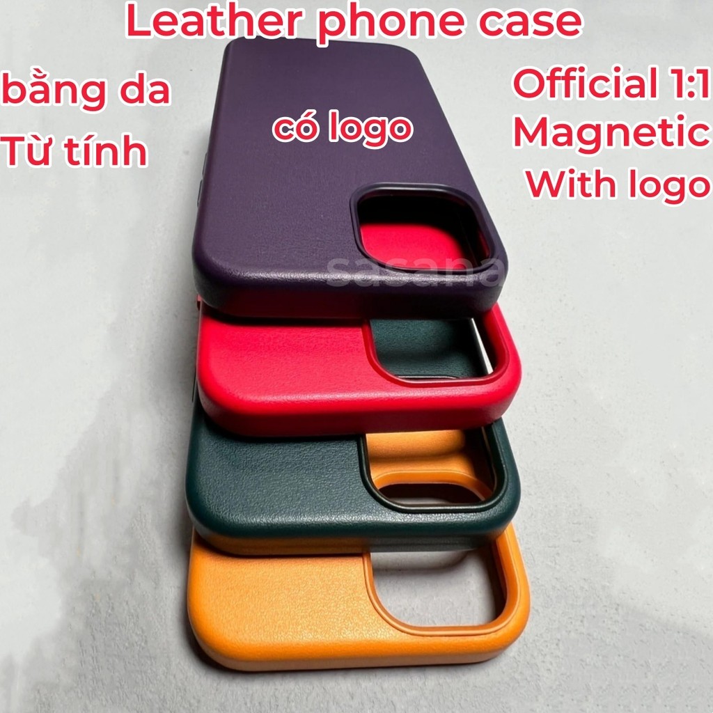 (Chất lượng cao 1: 1) Da từ tính cho iPhone 15 / 14 / 13 / 12 / Pro Max / Pro / Plus / Vỏ điện thoại từ tính bật lên hoạt hình