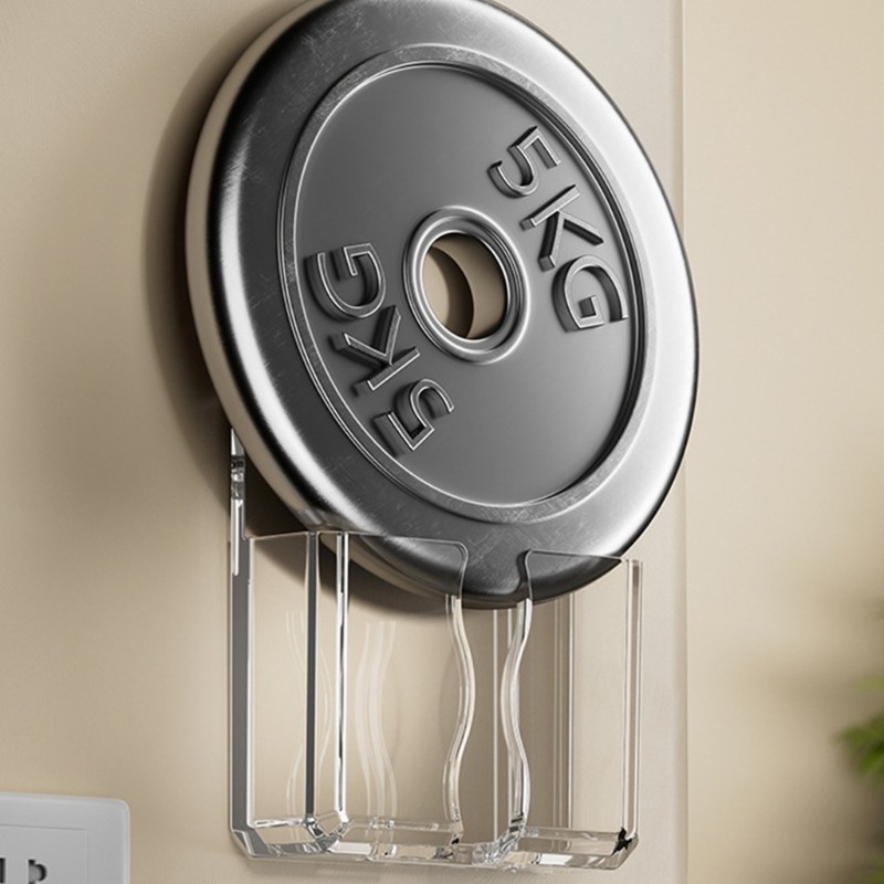 Giá đỡ điện thoại treo tường trong suốt KIKIN có lỗ sạc cho đầu giường và phòng khách