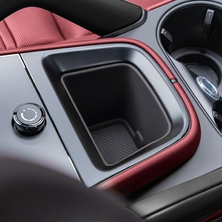 Lookshow Silicone Xe Điều Khiển Trung Tâm Người Tổ Chức Hộp Bảo Quản Phụ Kiện Sửa Đổi Cho Porsche Cayenne 2024 2025 C6V2