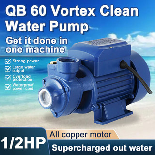 Bơm Nước Điện Tăng Áp Ngoại Vi Hạng Nặng 1/2HP, Bơm Xịt Thẳng Tiện Dụng, Chất Lượng Cao, Giá Tốt trên Shopee