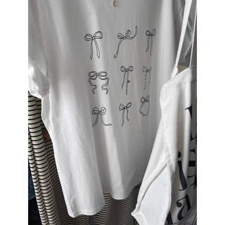 Hiixiivi Áo thun ngắn tay nữ dáng rộng Unisex cổ tròn, chất liệu cotton, form baggy