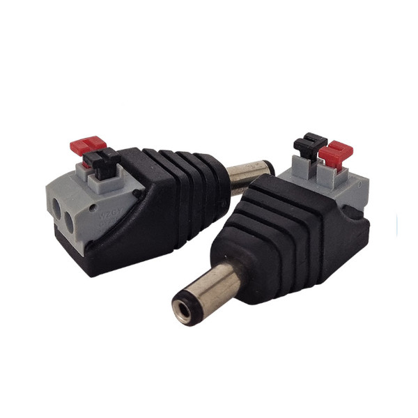 [Giá bán sỉ] Jack DC nối nguồn loại cài dây 5.5x2.1mm 10A