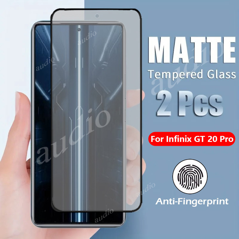 Infinix GT 50 Pro 5G Full Cover Kính cường lực mờ cho Infinix GT 20 30 50 Pro 50Pro 5G Tấm bảo vệ màn hình mờ chống vân tay cho Infinix GT20 Pro GT20Pro 5G Phim mặt trước điện thoại