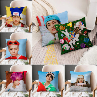 Nct Dream Mark Jeno Renjun Jaemin Chenle Jisung Haechan Kẹo Một Mặt In Hình Chữ Nhật Polyester Vỏ Gối Phòng Ngủ Sofa Trang Trí Nhà Gối