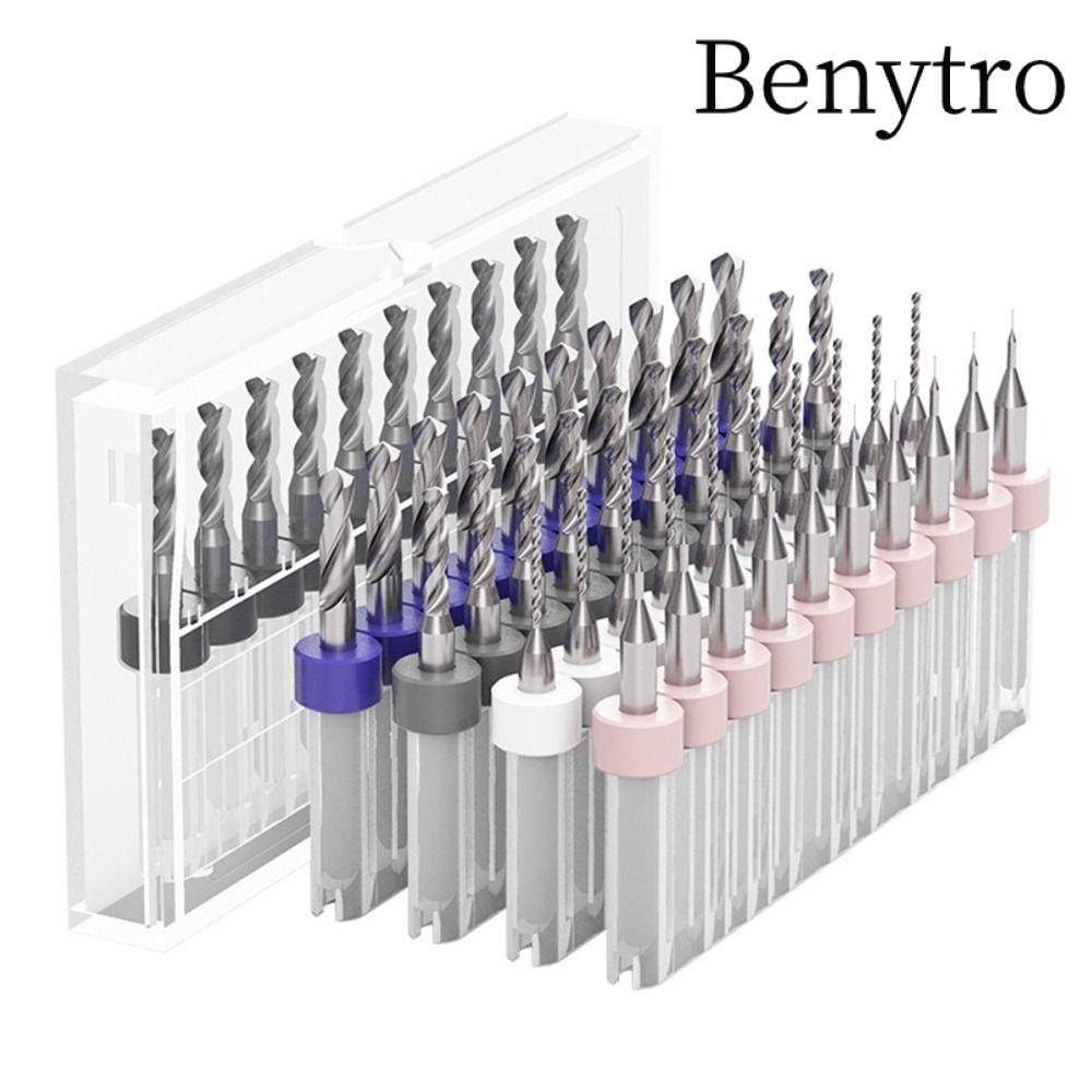 Benytro Mũi khoan PCB Thép vonfram Gỗ CNC Khoan Mũi khắc cacbua Máy khắc ngô