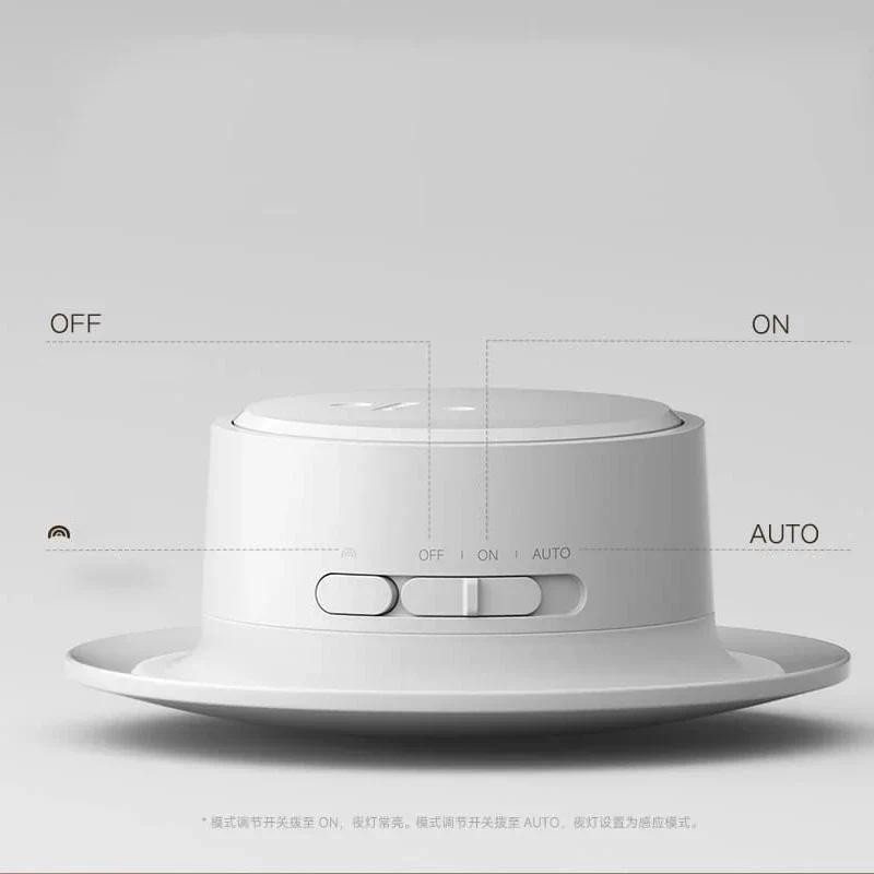 Đèn ngủ XIAOMI Mijia 3 Độ sáng có thể điều chỉnh Hồng ngoại Thông minh Cảm biến cơ thể con người Đế từ tính cho cuộc sống gia đình thông minh