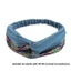 Băng Đô Quấn Tóc JVSUB, Băng Đô Co Giãn Cotton Châu Âu Và Mỹ, Băng Đô Quấn Tóc Yoga Không Trơn Trượt Trang Điểm