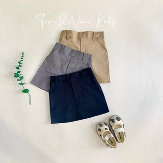 CV9-(Dưới 1m4) Chân váy chữ A kaki bé gái cực xinh - Size 8-40Kg