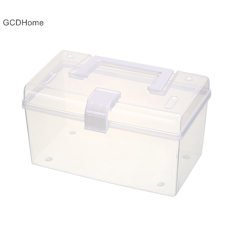 Hộp Bảo Quản Khẩu Trang GCDHome Có Tay Cầm Hộ Gia Đình Chống Bụi Kín Hộp Dung Tích Lớn Chống Thấm Nước Chống Bụi Đồ lặt vặt Hộp Bảo Quản Giá Đỡ HOT