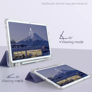 Ốp Lưng Khe Cắm Bút Trong Suốt Cho Lenovo Xiaoxin Pad Pro GT13 2026 Idea Tab Pro Gen 2 13 2026 Xiaoxin Pad Pro13 Plus 12.1 K12 Pro 12.7 Tab P12 12.7 Vỏ Bảo Vệ