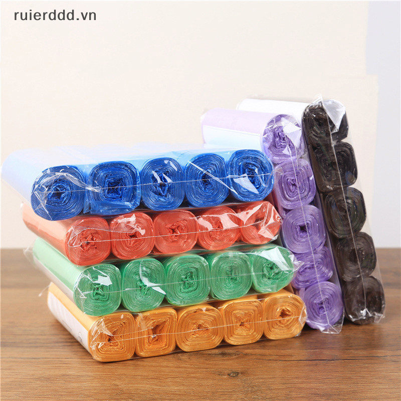 # Mới # 5 Cuộn 1 Gói 100 Chiếc Hộ Gia Đình Dùng Một Lần Túi Đựng Rác Nhà Bếp Túi Đựng Rác Vệ Sinh Túi Đựng Rác Túi Nhựa.