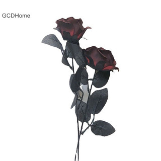 Gcdhome Gothic Hoa Hồng Đen Nhân Tạo Hoa Mô Phỏng Hoa Len Hoa Hồng Hoa HOT