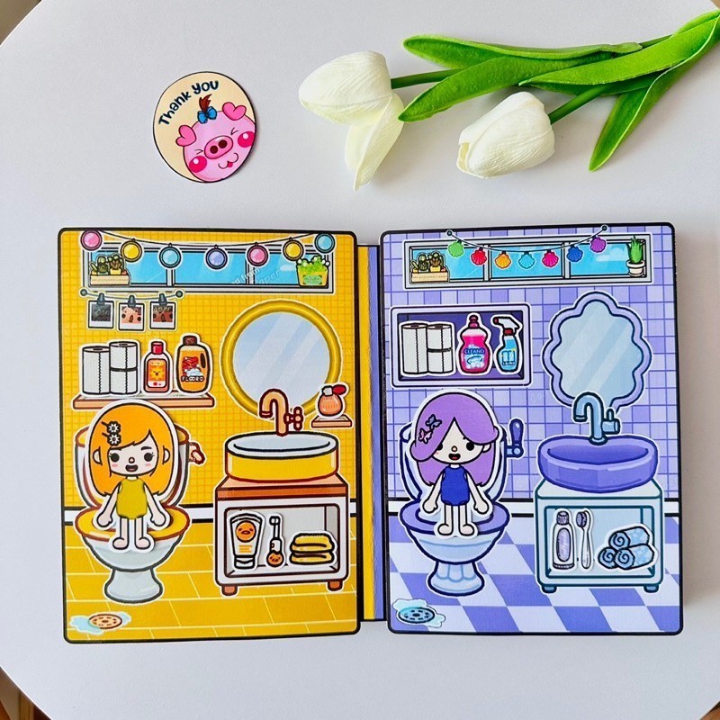 Đồ Chơi - Squishy - Kuromi - Đồ chơi giấy - đồ chơi toca boca đồ chơi kuromi đồ chơi giấy kuromi đồ chơi giấy cinnamorol