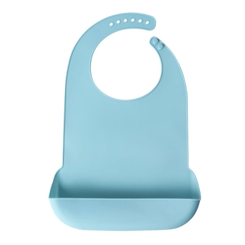 Ppy Silicone Mềm Yếm Người Lớn Chống Thấm Nước Bọt Khăn Ăn Tạp Dề Vải
